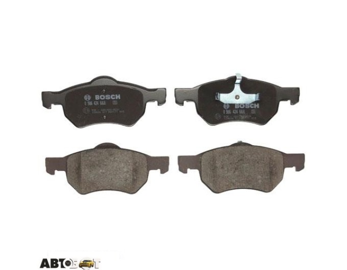 Тормозные колодки Bosch 0986424668, цена: 2 868 грн.