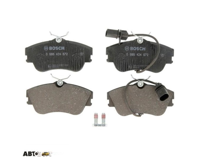 Тормозные колодки Bosch 0986424672, цена: 3 974 грн.