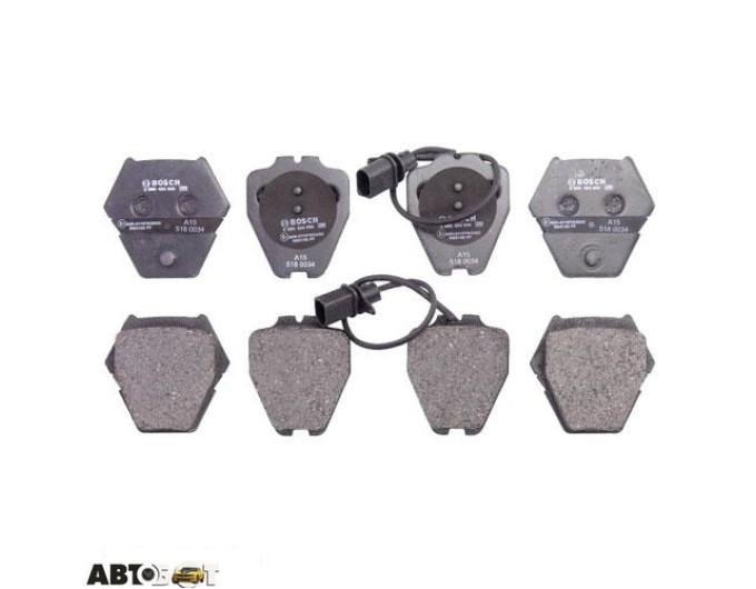 Тормозные колодки Bosch 0 986 424 690, цена: 4 089 грн.
