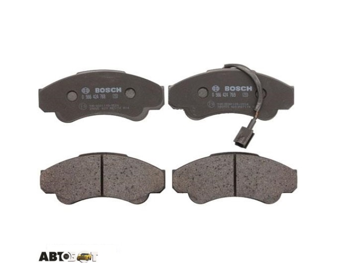 Тормозные колодки Bosch 0 986 424 769, цена: 3 258 грн.