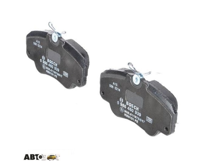 Тормозные колодки Bosch 0986460939, цена: 2 413 грн.