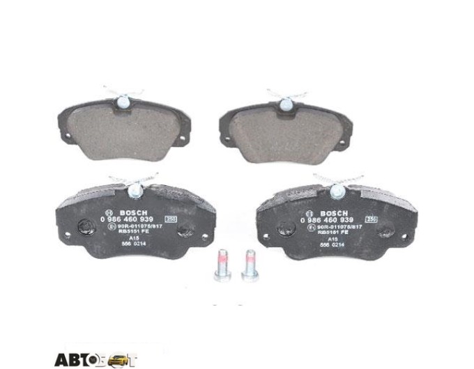 Тормозные колодки Bosch 0986460939, цена: 2 413 грн.