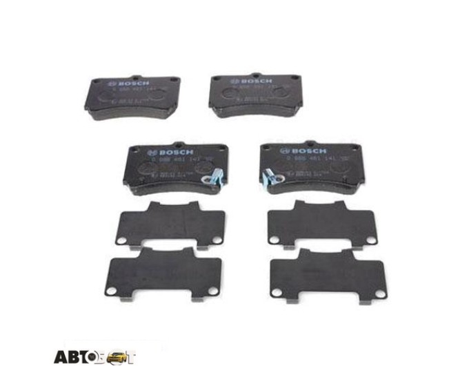 Тормозные колодки Bosch 0986461141, цена: 1 736 грн.