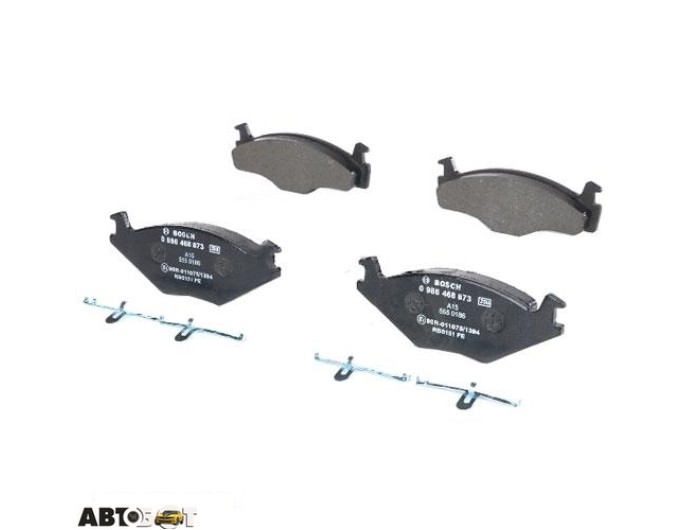 Тормозные колодки Bosch 0986468873, цена: 1 348 грн.