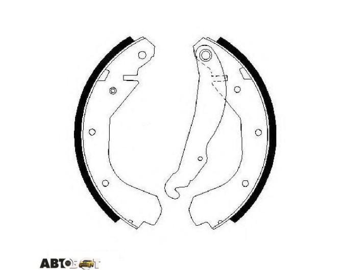 Тормозные колодки Bosch 0986487199, цена: 2 521 грн.