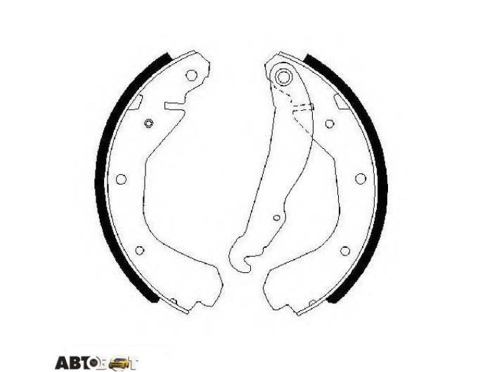 Тормозные колодки Bosch 0986487213, цена: 2 538 грн.