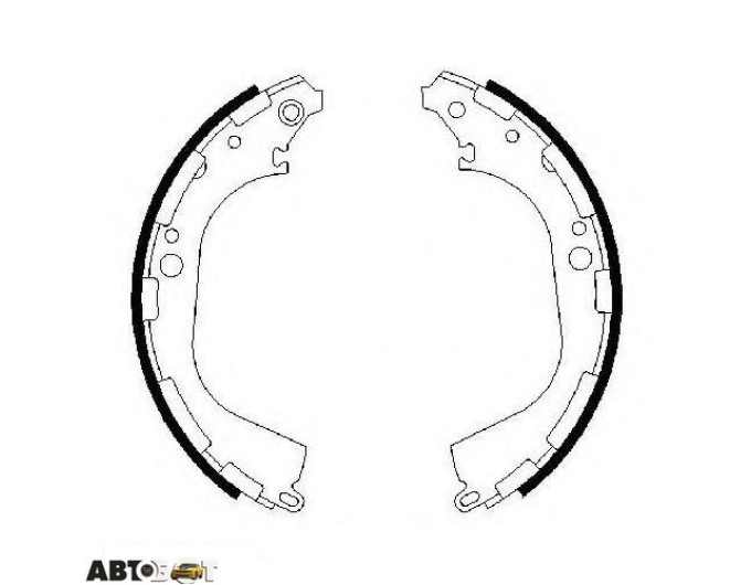 Тормозные колодки Bosch 0986487464, цена: 2 617 грн.