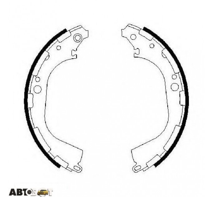 Гальмівні колодки Bosch 0986487464, ціна: 1 425 грн.