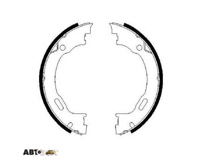 Тормозные колодки Bosch 0 986 487 609, цена: 1 949 грн.