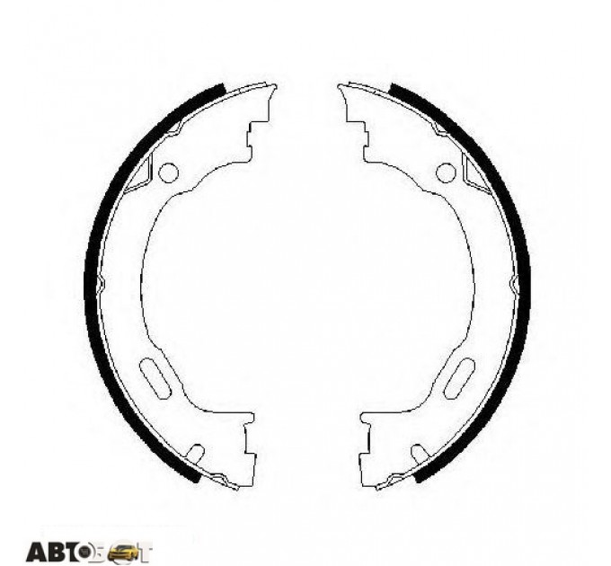 Гальмівні колодки Bosch 0 986 487 609, ціна: 1 061 грн.