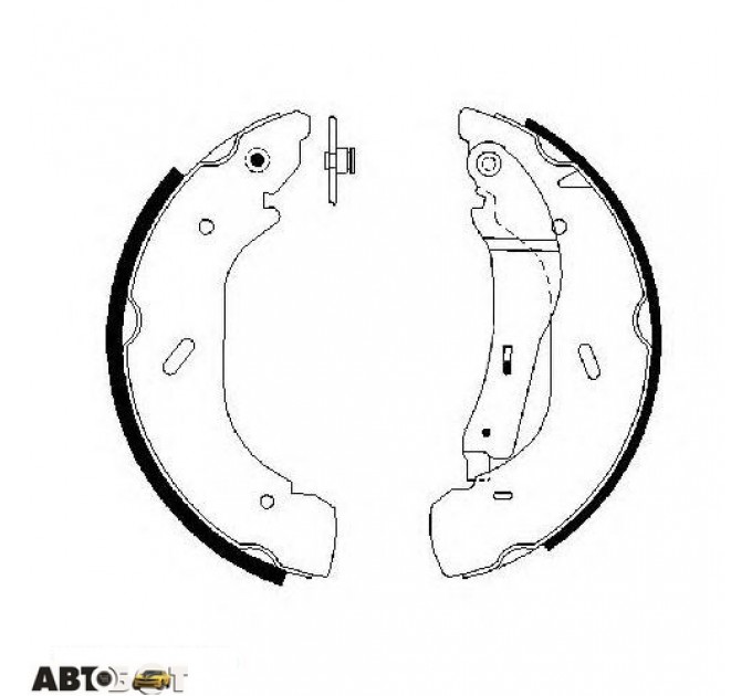 Тормозные колодки Bosch 0986487612, цена: 2 225 грн.