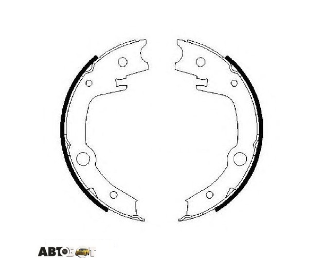 Тормозные колодки Bosch 0986487679, цена: 1 994 грн.