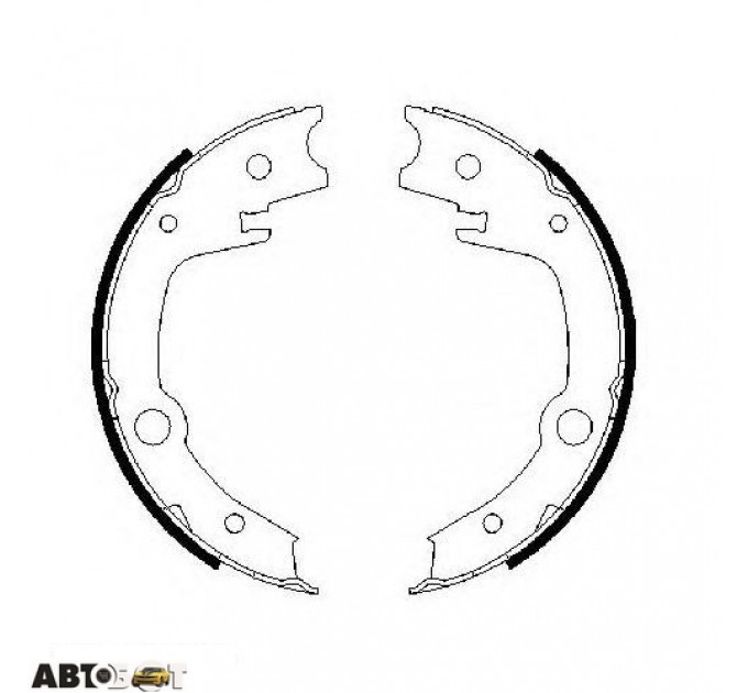 Гальмівні колодки Bosch 0986487679, ціна: 1 086 грн.