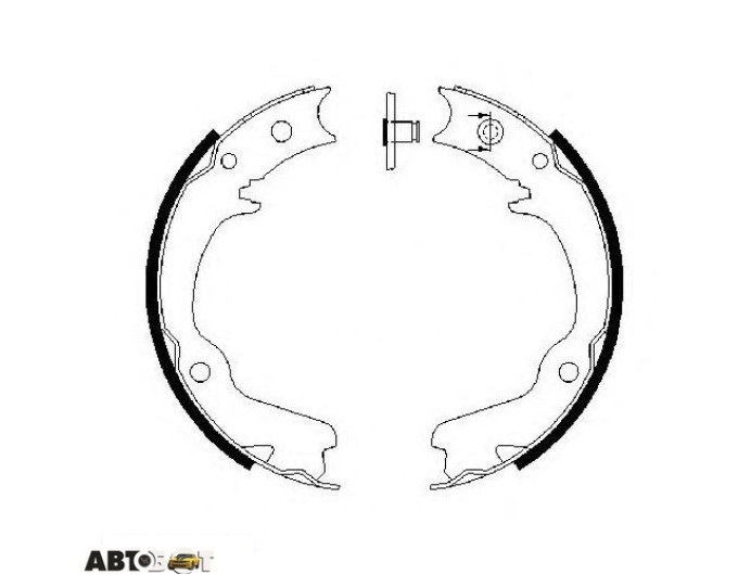 Тормозные колодки Bosch 0 986 487 681, цена: 1 970 грн.