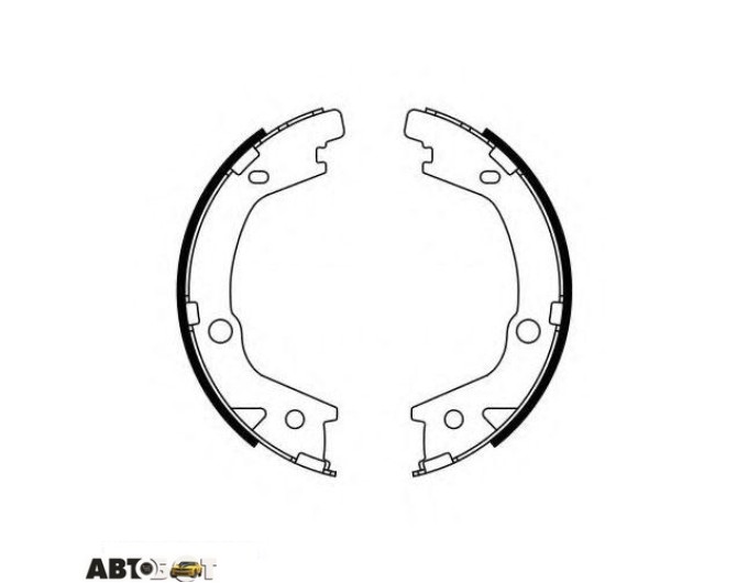 Тормозные колодки Bosch 0 986 487 770, цена: 2 155 грн.