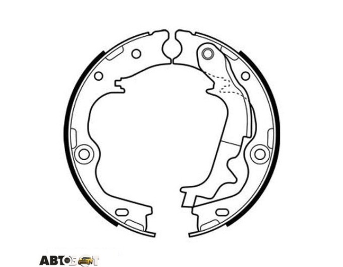 Тормозные колодки Bosch 0986487779, цена: 2 689 грн.
