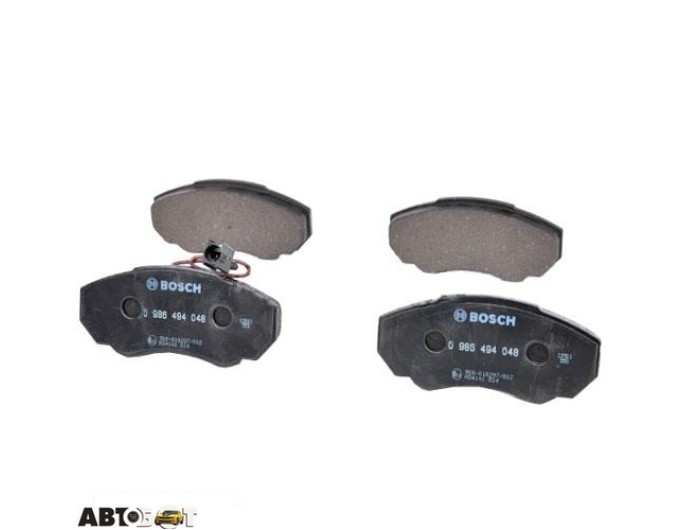 Тормозные колодки Bosch 0986494048, цена: 2 933 грн.