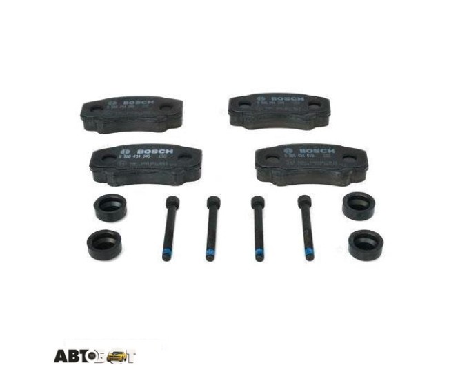 Тормозные колодки Bosch 0986494049, цена: 2 121 грн.