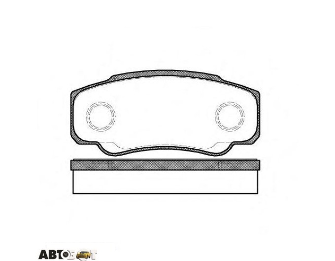 Тормозные колодки Bosch 0986494049, цена: 2 121 грн.