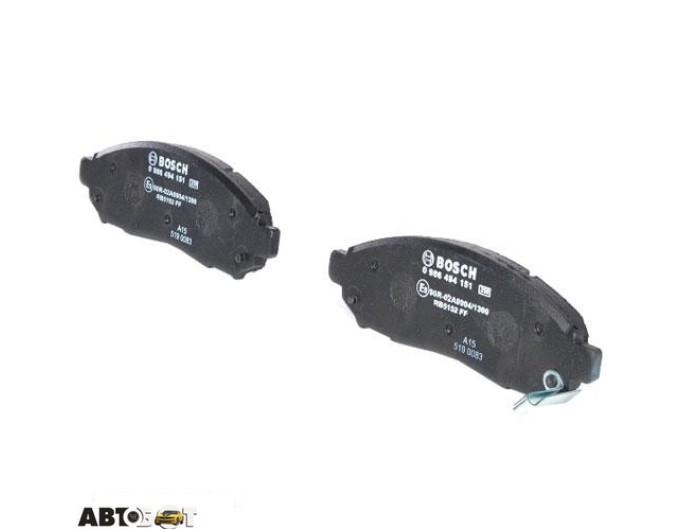 Тормозные колодки Bosch 0986494151, цена: 2 478 грн.