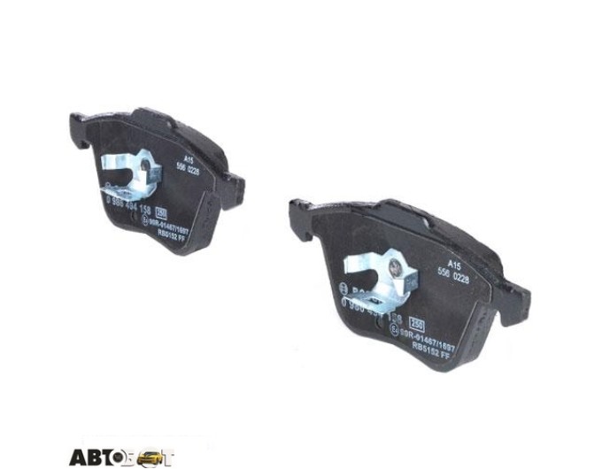 Тормозные колодки Bosch 0986494158, цена: 3 527 грн.