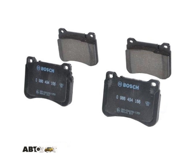 Тормозные колодки Bosch 0986494166, цена: 3 290 грн.