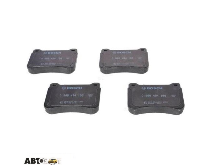 Тормозные колодки Bosch 0986494166, цена: 3 290 грн.