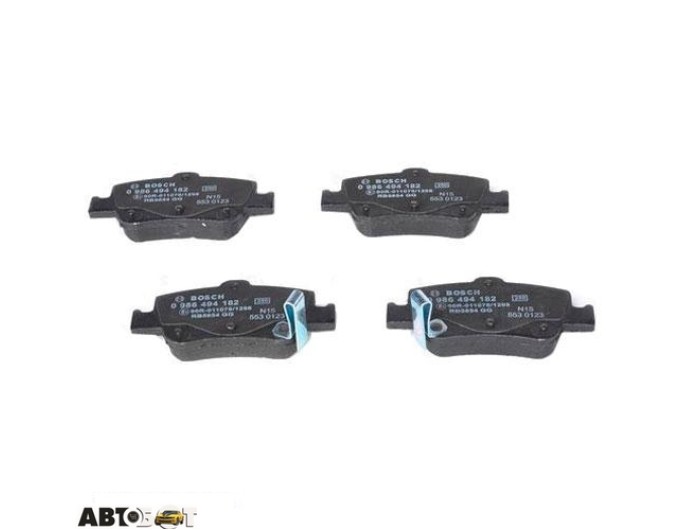 Тормозные колодки Bosch 0 986 494 182, цена: 2 461 грн.