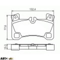 Тормозные колодки Bosch 0986494205, цена: 5 717 грн.