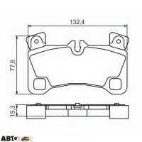 Гальмівні колодки Bosch 0986494205