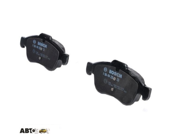 Тормозные колодки Bosch 0 986 494 235, цена: 3 093 грн.