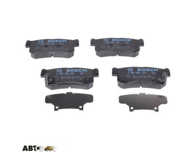 Тормозные колодки Bosch 0986494237, цена: 1 841 грн.