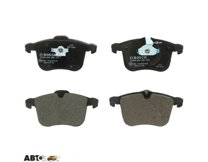 Тормозные колодки Bosch 0 986 494 280, цена: 2 787 грн.