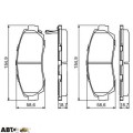 Тормозные колодки Bosch 0 986 494 308, цена: 2 986 грн.