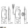 Тормозные колодки Bosch 0986494309, цена: 1 894 грн.