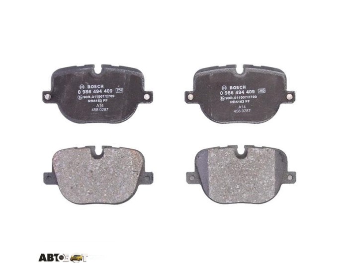 Тормозные колодки Bosch 0986494409, цена: 2 557 грн.