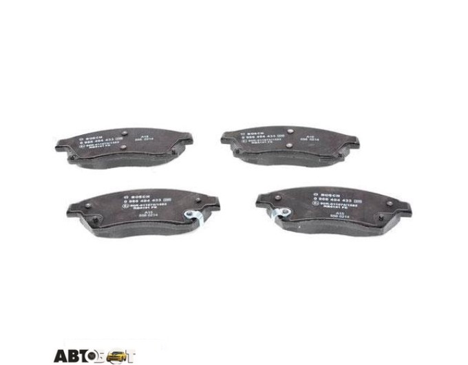 Тормозные колодки Bosch 0986494433, цена: 3 215 грн.