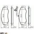 Тормозные колодки Bosch 0986494499, цена: 3 105 грн.