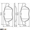 Тормозные колодки Bosch 0 986 495 264, цена: 2 054 грн.