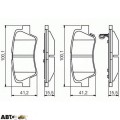 Тормозные колодки Bosch 0986495351, цена: 2 116 грн.