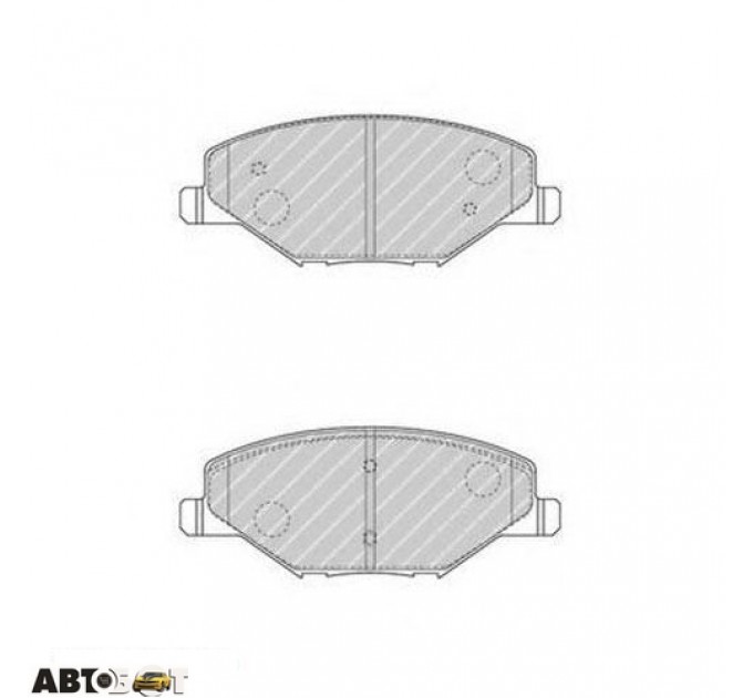 Тормозные колодки FERODO FDB4590, цена: 1 723 грн.