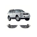 Фара противотуманная DLAA Toyota Prado FJ120 2003-2009 TY-085E chromе, цена: 3 749 грн.