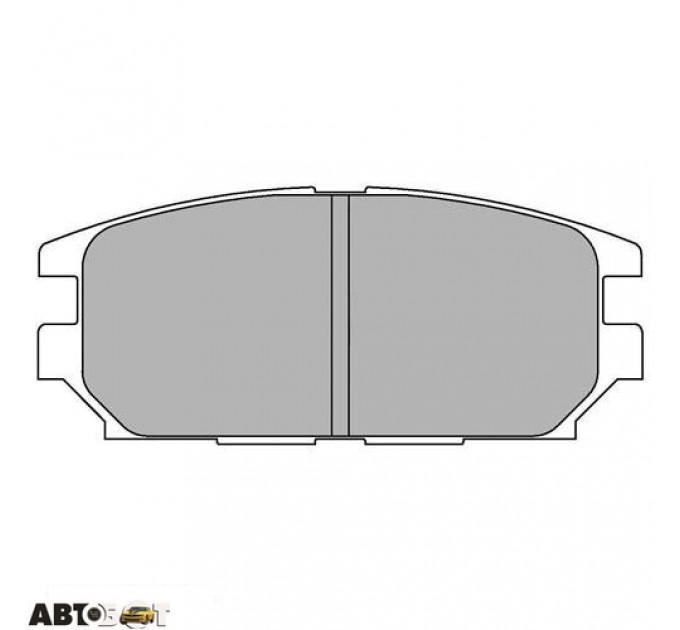 Гальмівні колодки FERODO FCP1280R, ціна: 4 939 грн.