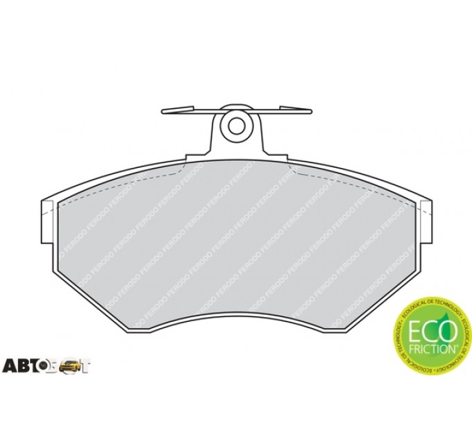 Тормозные колодки FERODO FE FDB1289, цена: 2 045 грн.
