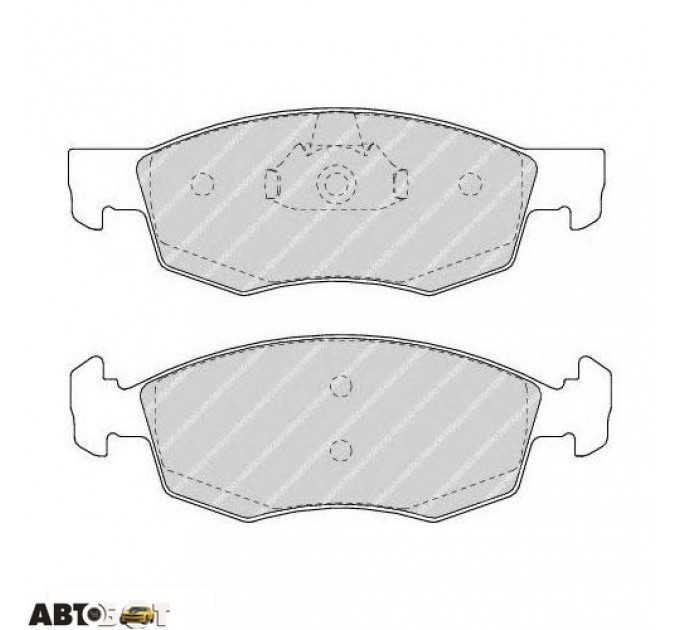 Гальмівні колодки FERODO FDB1376, ціна: 1 268 грн.