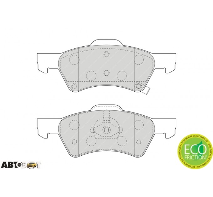 Тормозные колодки FERODO FE FDB1510, цена: 2 131 грн.