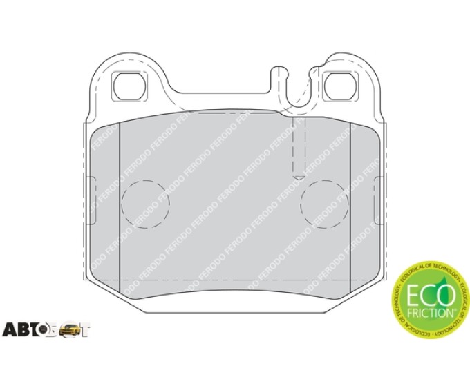 Тормозные колодки FERODO FE FDB1512, цена: 3 380 грн.