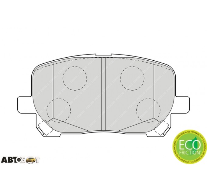 Гальмівні колодки FERODO FE FDB1529, ціна: 1 741 грн.