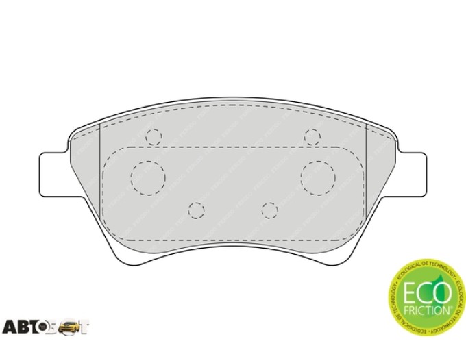 Тормозные колодки FERODO FE FDB1544, цена: 3 460 грн.
