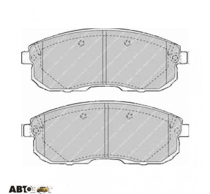 Гальмівні колодки FERODO FDB1559, ціна: 1 843 грн.